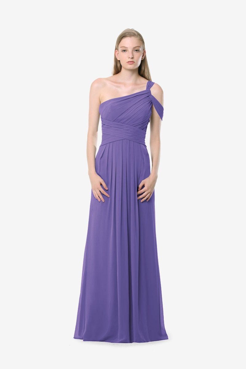 MELISSA BRIDESMAID GOWN PURPLE