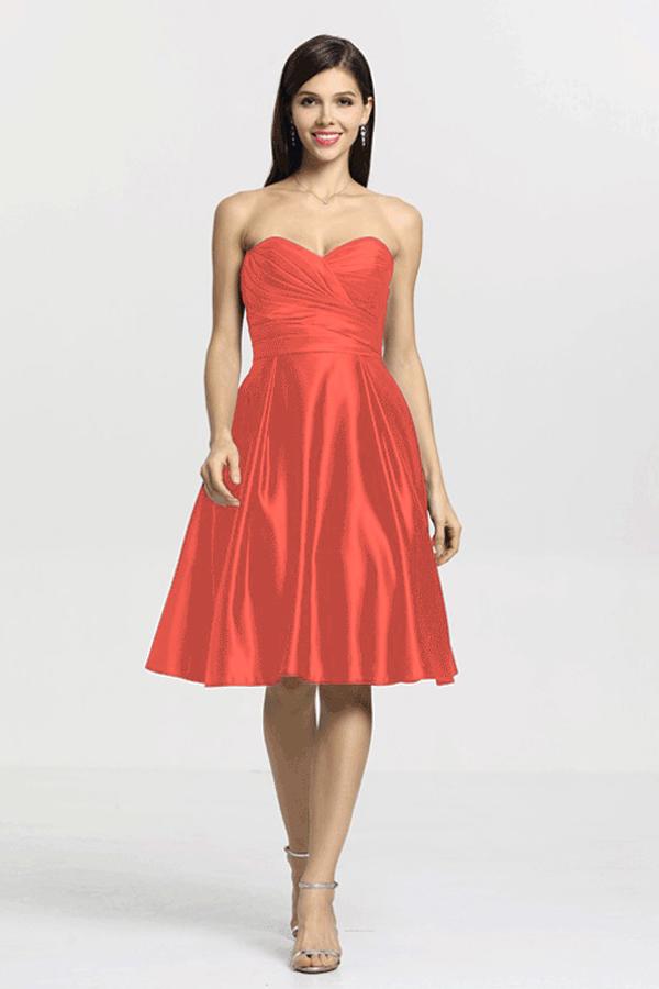 HANNAH BRIDESMAID DRESS CORAL