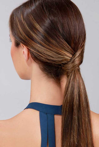 The twisted ponytail is a gorgeous, easy hairstyle work. 