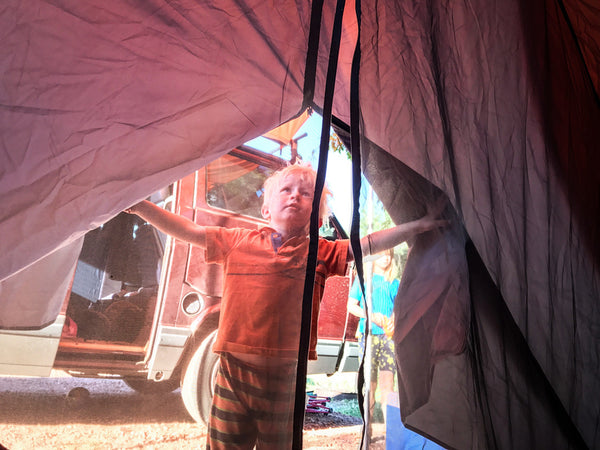 wyoming camping tent morning go slo wyo