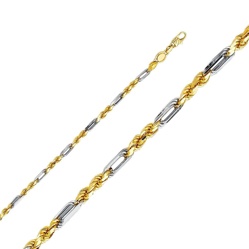 14k 1.25mm Milano Rope Chain