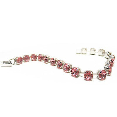 Bratara cu pietre swarovski cod 2014 Rose