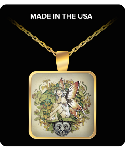 Aries Fairy Zodiac Necklace