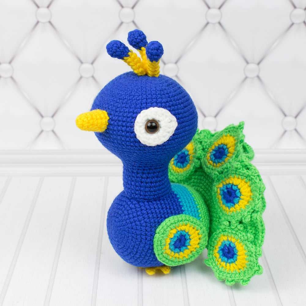 Paco The Peacock Crochet Pattern - Printable PDF – Amigurumi Today Shop