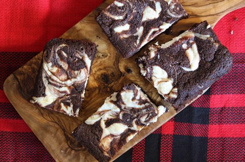 cream cheese brownies