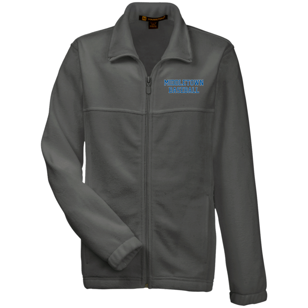 Youth Full-Zip Fleece - Middletown Baseball