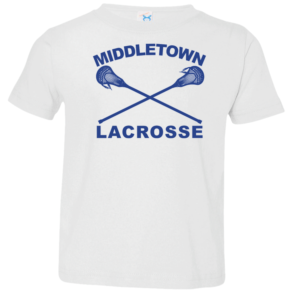 Toddler T-Shirt - Middletown Girls Lacrosse - Sticks Logo