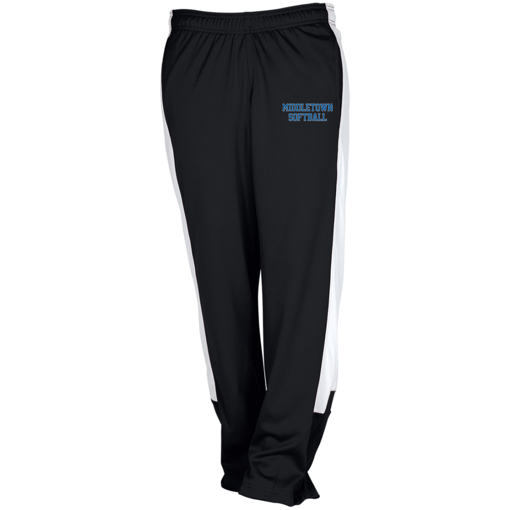 Women's Wind Pants - Middletown Softball - Block Logo