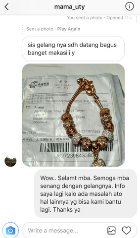 cantik menawan testimoni instagram