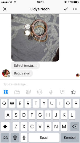 Gelang Cantik Menawan Testimoni