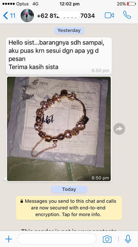 Gelang Cantik Menawan Testimoni