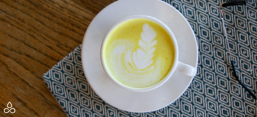 Golden Root Latte Art