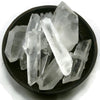 Quartz crystal gemstones