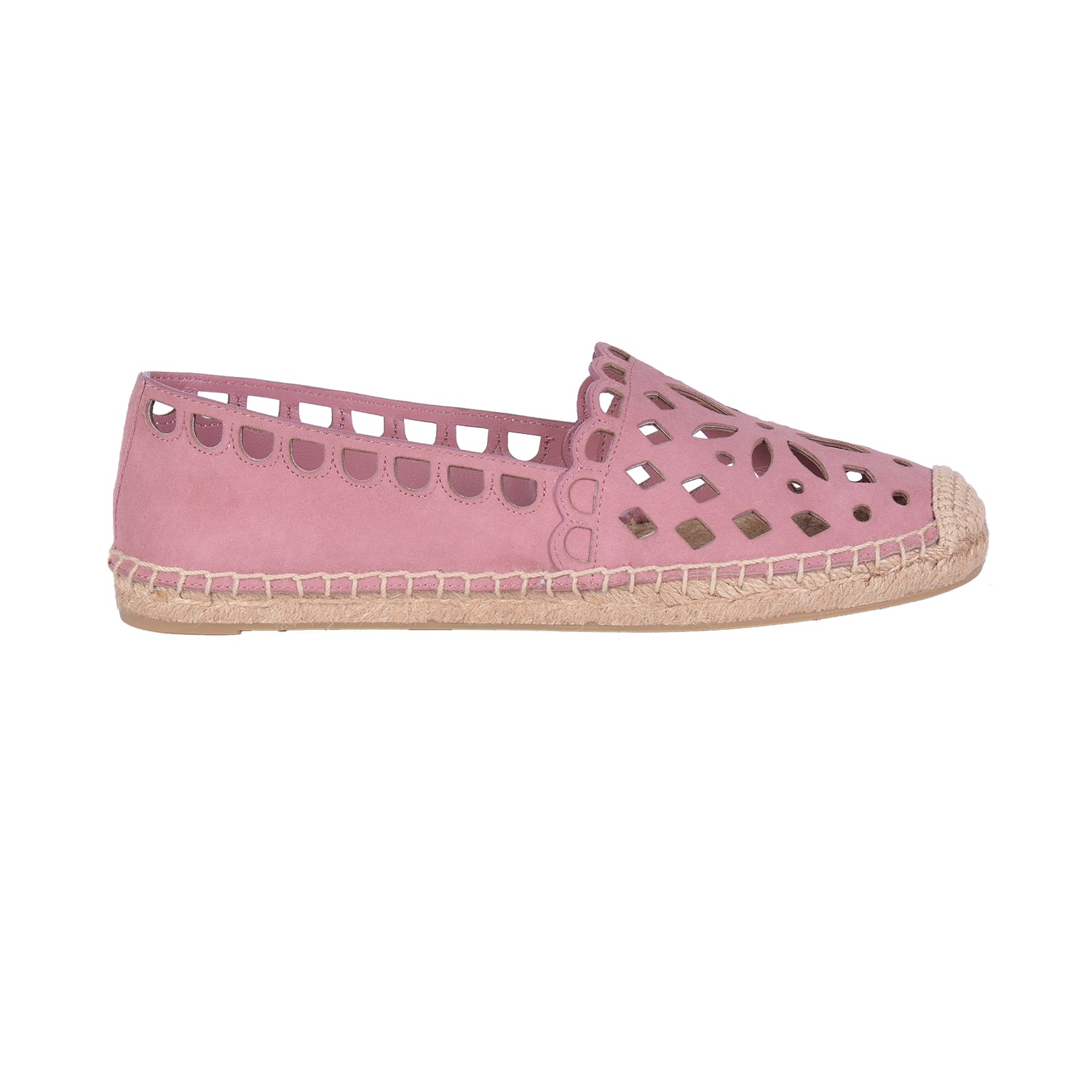 tory burch may perforated espadrille flat