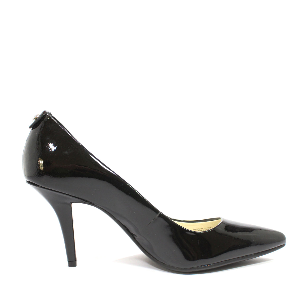 michael kors mid heel pump