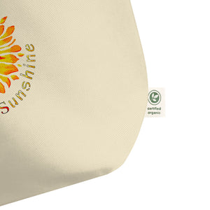 Be the Sunshine Large organic tote bag