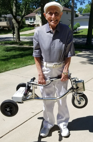 folding travel scooter