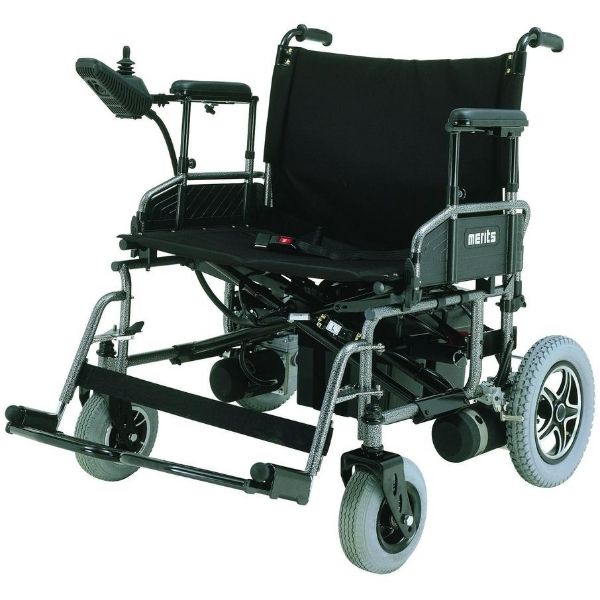 folding electric wheelchair