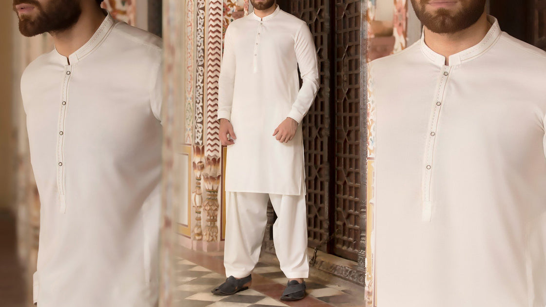 Pakistani Men Shalwar kameez Pakistani Dress New Eid Casual Dress Sizes 