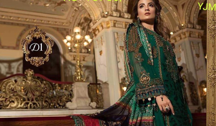 dark green pakistani bridal dresses