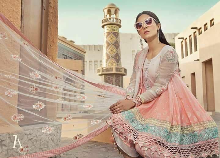 Trendy Pakistani Short Full Flair Lawn 