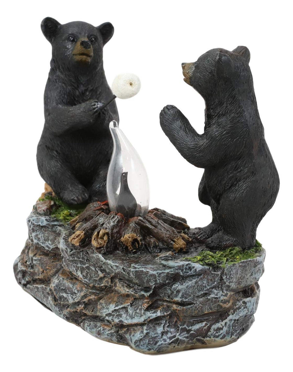 最大59％オフ！Ebros Gift Rustic Bear Western Grizzly with A Paw Forest and Foot  Head Cast 金物、部品