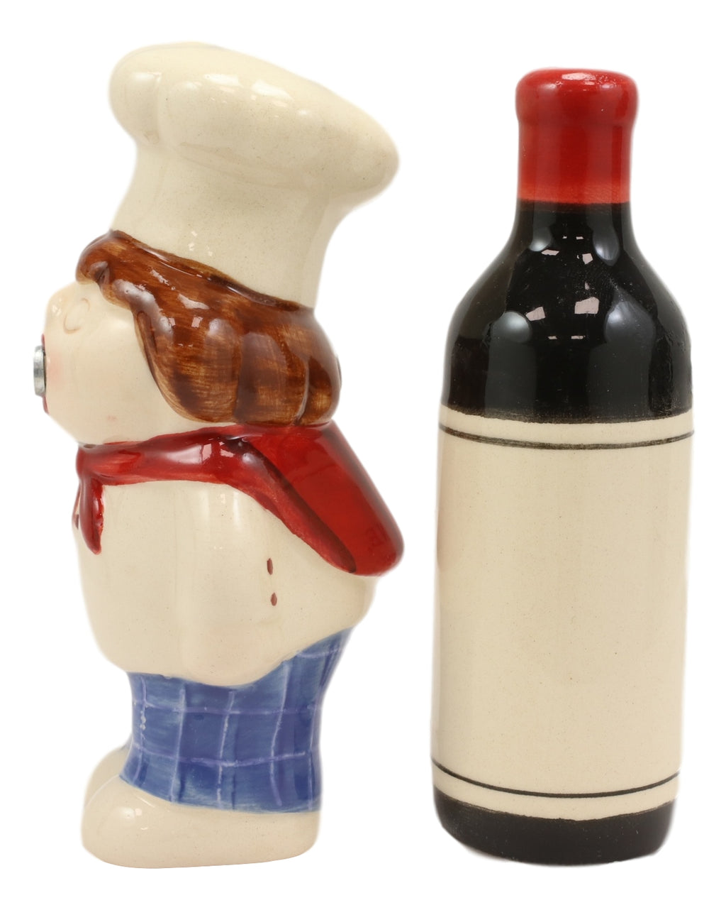 wine salt and pepper shakers