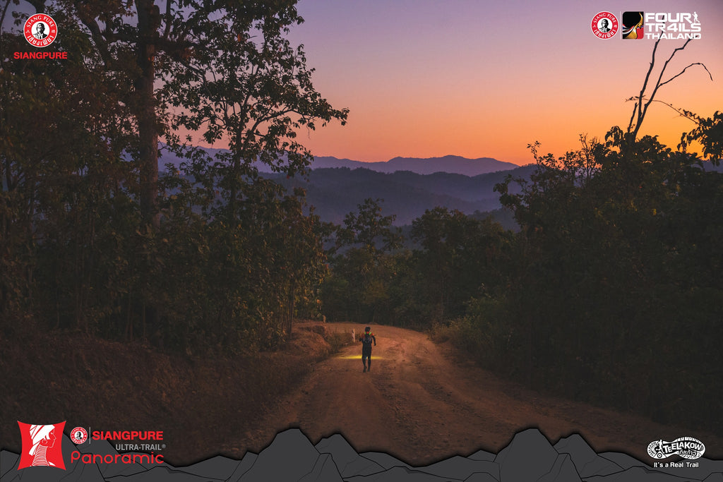 Ultra Trail Panoramic 2019 at dawn