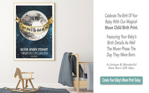 Moon Child Birth Print