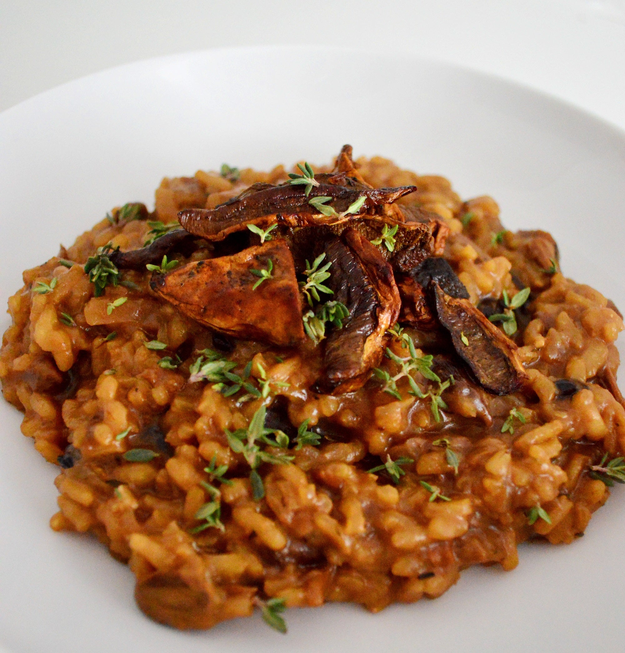 Woodland risotto by Novel Wines