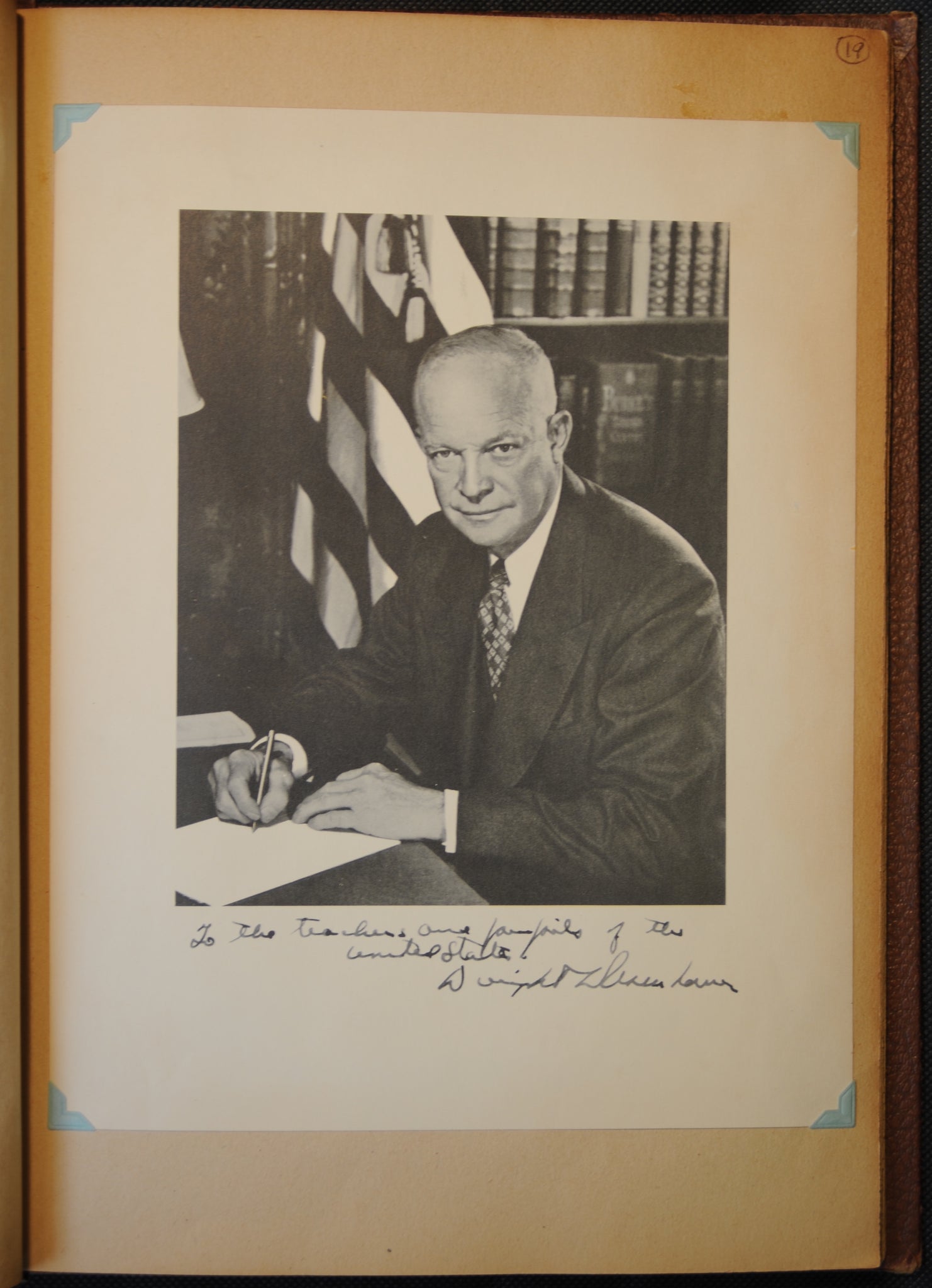 Entry #19: President Eisenhower
