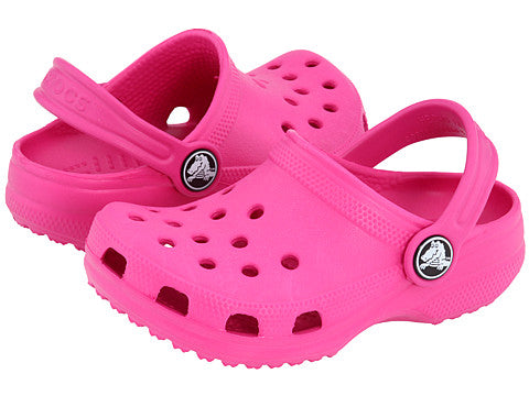 crocs pink kids