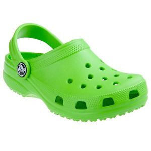 lime green crocs