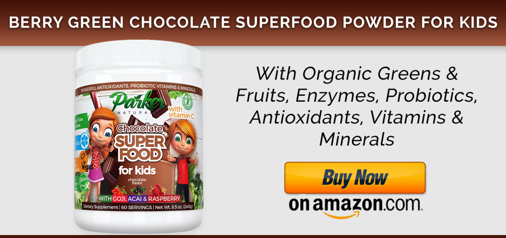 Parker Naturals Chocolate Superfood Powder for Kids