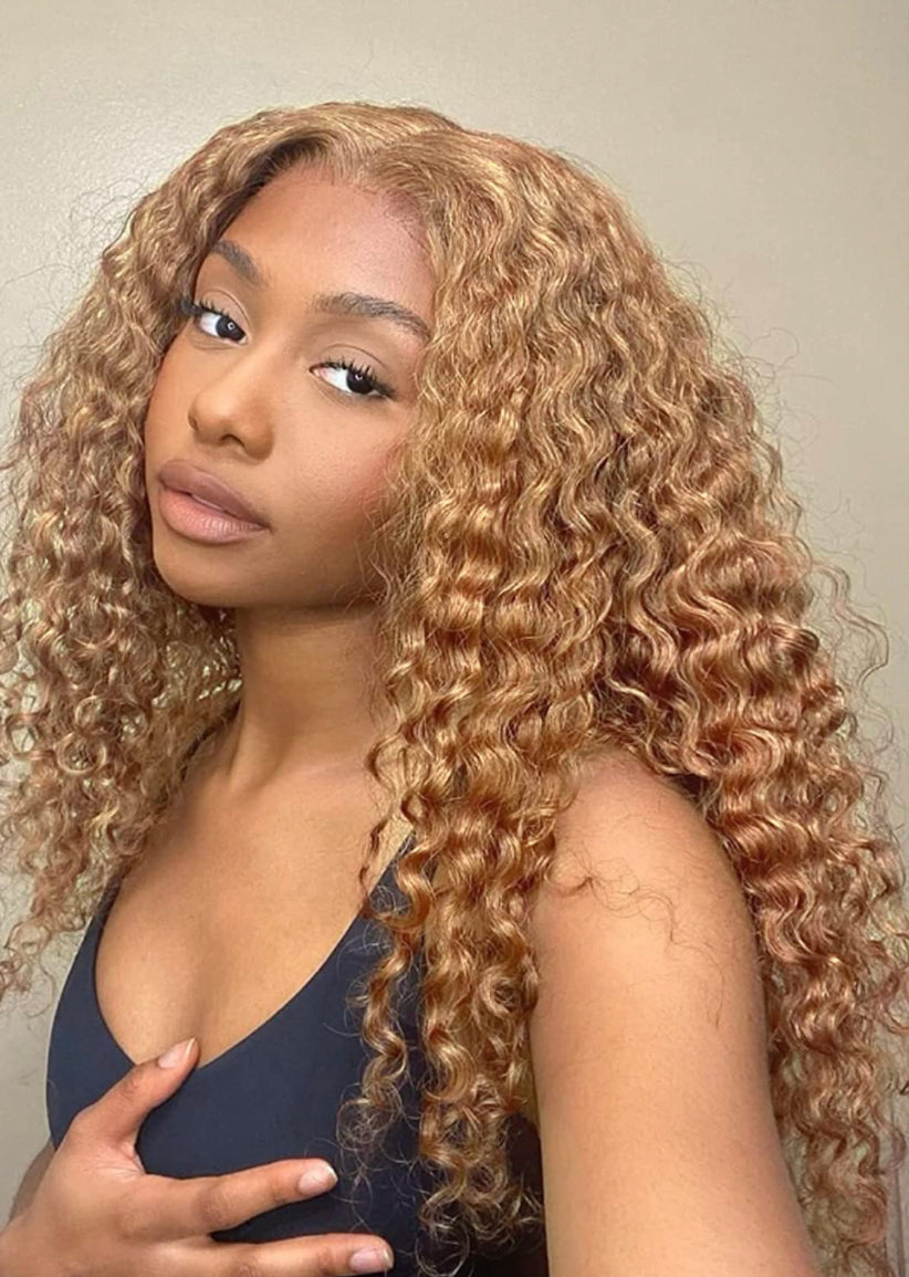 color 27 lace front wig