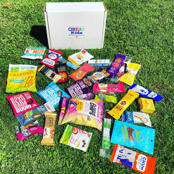 GREAT Kids Snack Box - Healthy Organic All Natural snacks monthly subscription