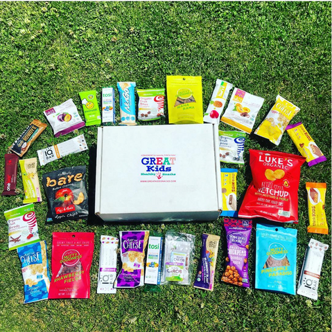 GREAT Kids Snack Box - Healthy Organic All Natural Monthly Subscription Box