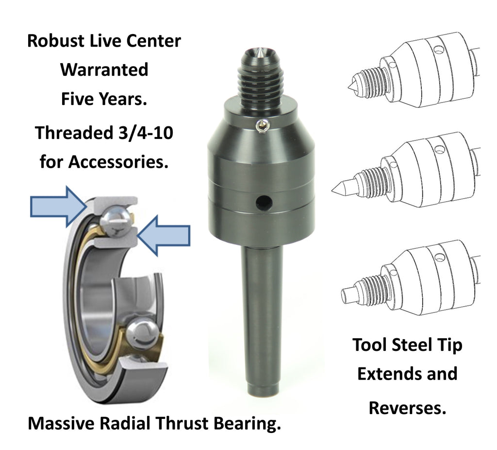 Robust Drive & Live Centers Buffalo Woodturning Products