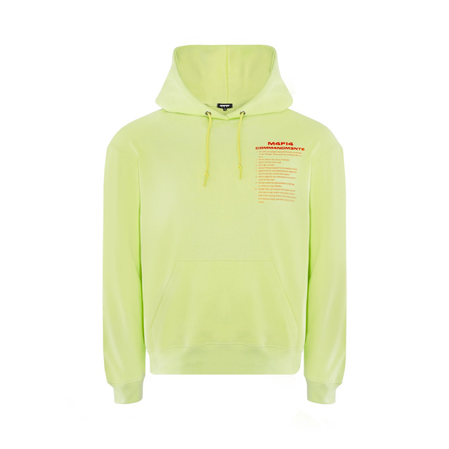 frozen yellow hoodie