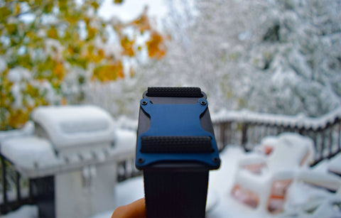 blue snow magnetic latching tactical gun belt for CCW