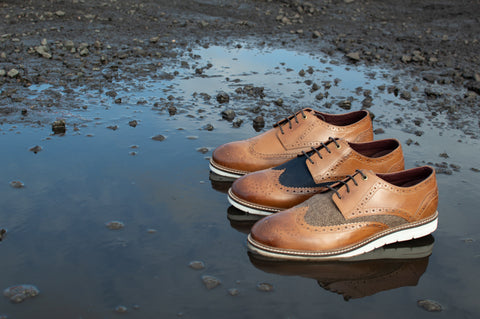 Brogues were originally intended for boggy terrain