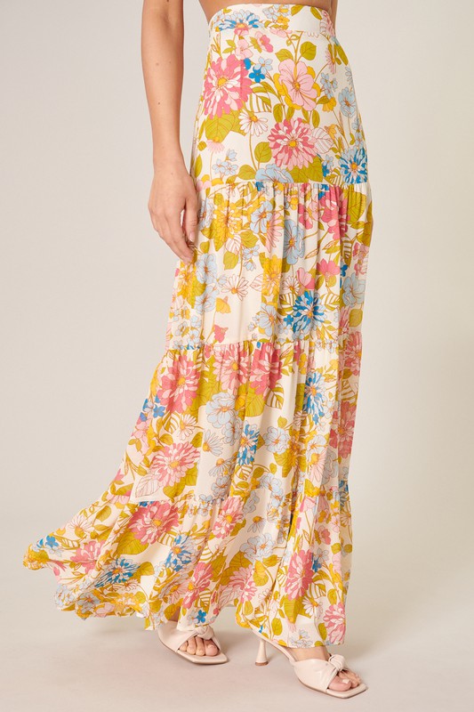 Bellingham Floral Maxi Skirt*