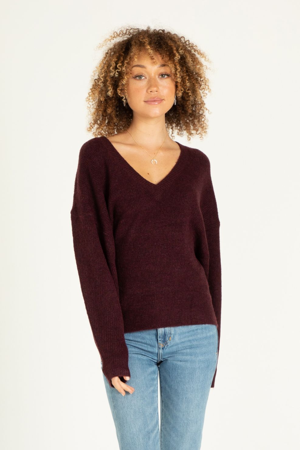 Poppy V-Neck Sweater