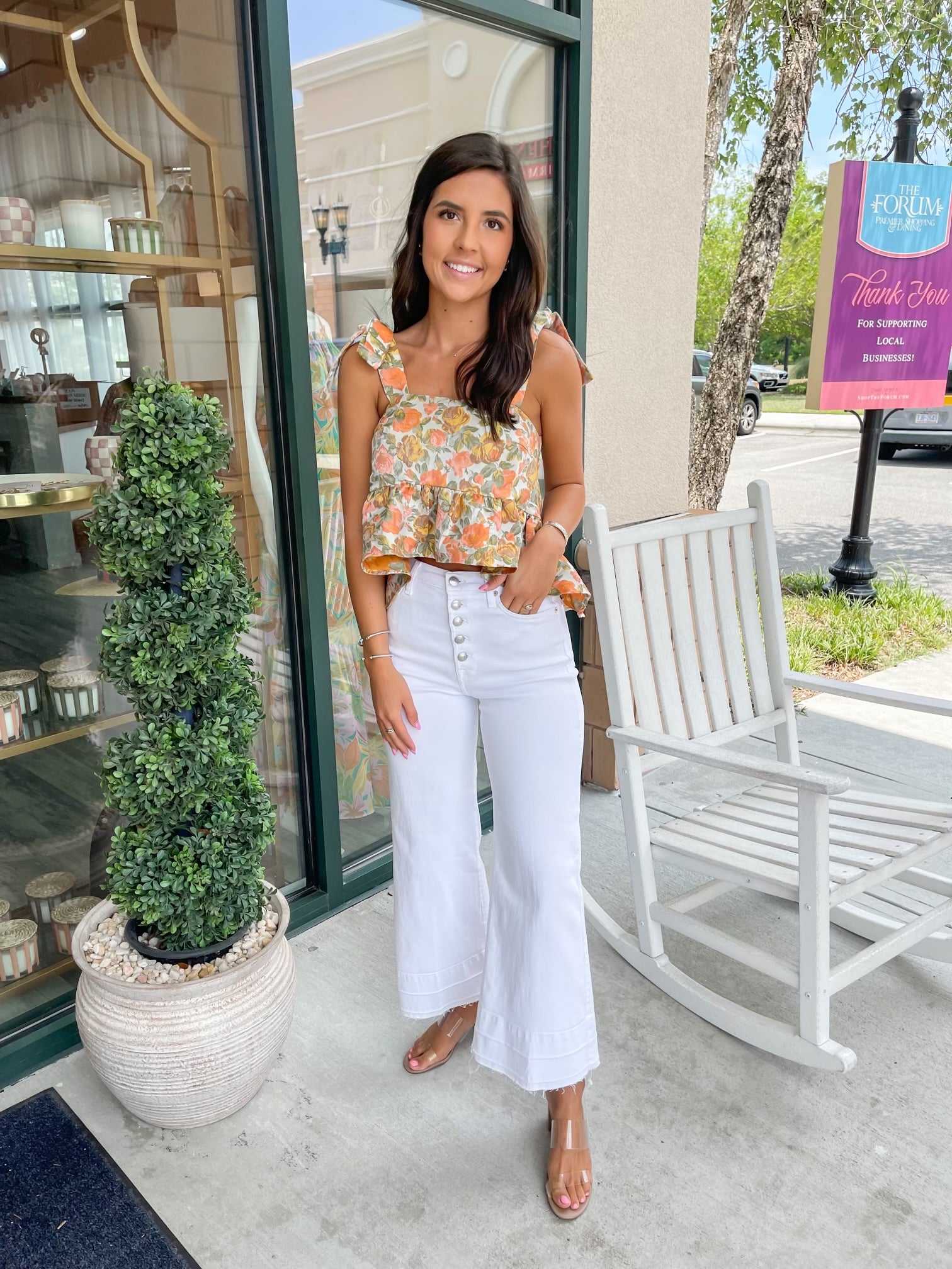 Jacquard Cami Top