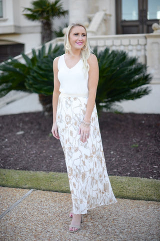 Fox Puff Sleeve Dress