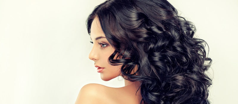 blow dry curly or wavy hair