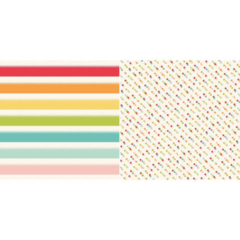 Simple Stories Summer Days - So Much Fun - 12x12 Paper - Packs of 10 Sheets - Lilly Grace Crafts