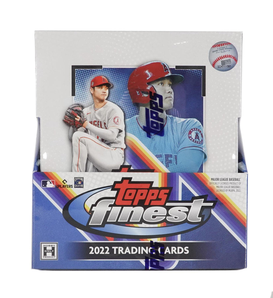 2022 Topps Finest Baseball Hobby Box Three Stars Sportscards