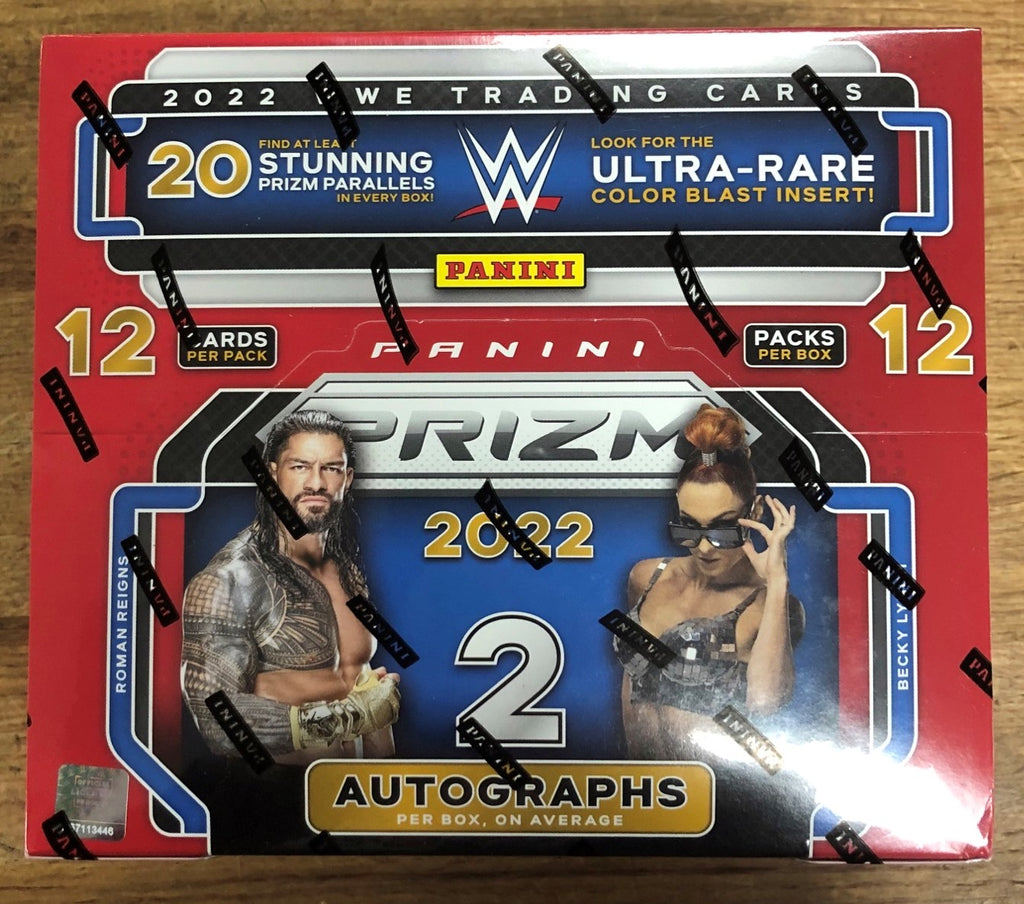 2022 Panini Prizm WWE Wrestling Hobby Box Three Stars Sportscards