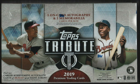 2019 Topps Tribute Baseball Hobby Pack